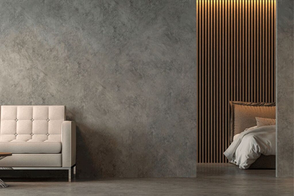 Technik für fugenlosen Wand- und Bodenbelag