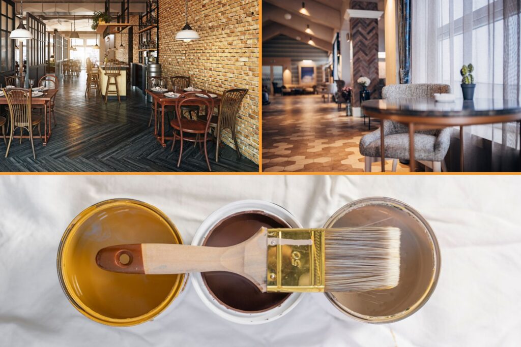 Farbe und Textur in Innenräumen